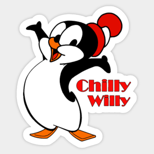 Chilly Willy I (Limited Edition) Chilly Willy Sticker TeePublic
